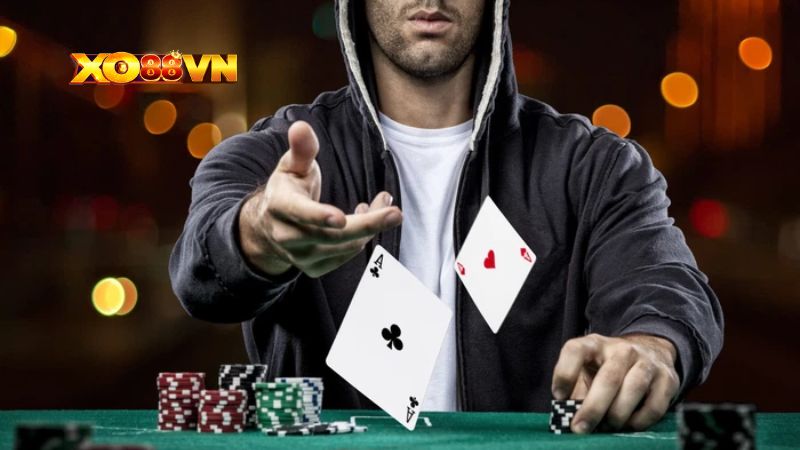 Lựa chọn của game thủ tại mỗi vòng cược Poker online XO88